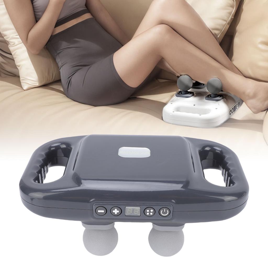 4 Head Massage     Tissue 20 Strength Levels 6 Modes Electric Body Massager for Legs Arms Waist