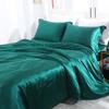 4 PCS Bedding Set Luxury Mulberry Silky Blending Bedding Set Satin Duvet Cover Set High End Single Double Comforter Cover