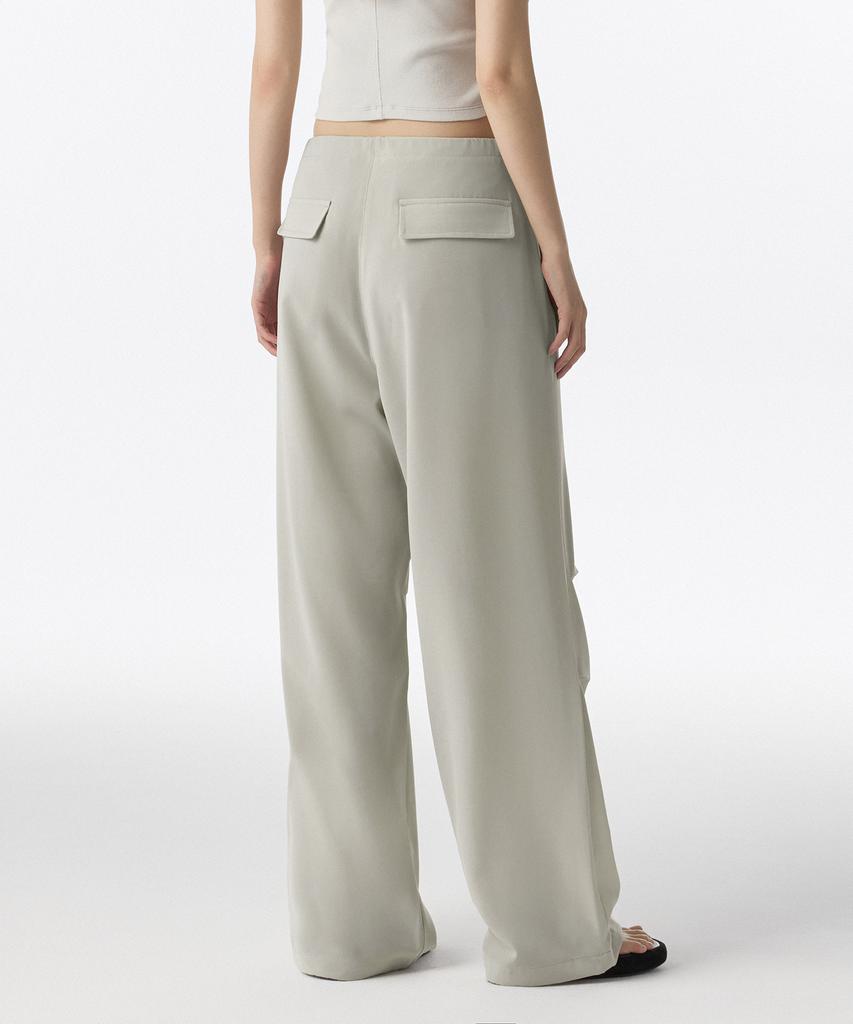 MUSINSA STANDARD WOMAN Women'S Linen-Like Parachute Pants [Light Beige]