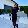 2026 European & American Fashion Lace Dress