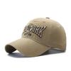 Spring and Autumn New Men's and Women's Casual Fashion Baseball Caps, Letter Embroidery Trendy Brand Sunshade Caps Show a Small Foreign Face