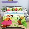 Mountain Adventure Print 3Pcs Bedding Set,Duvet Cover with 2 Bedro,Pillowcase Home Birthday Gift