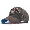 Fashionable Cap Wornout Torn Edges 1969 Baseball Cap Sun Shading