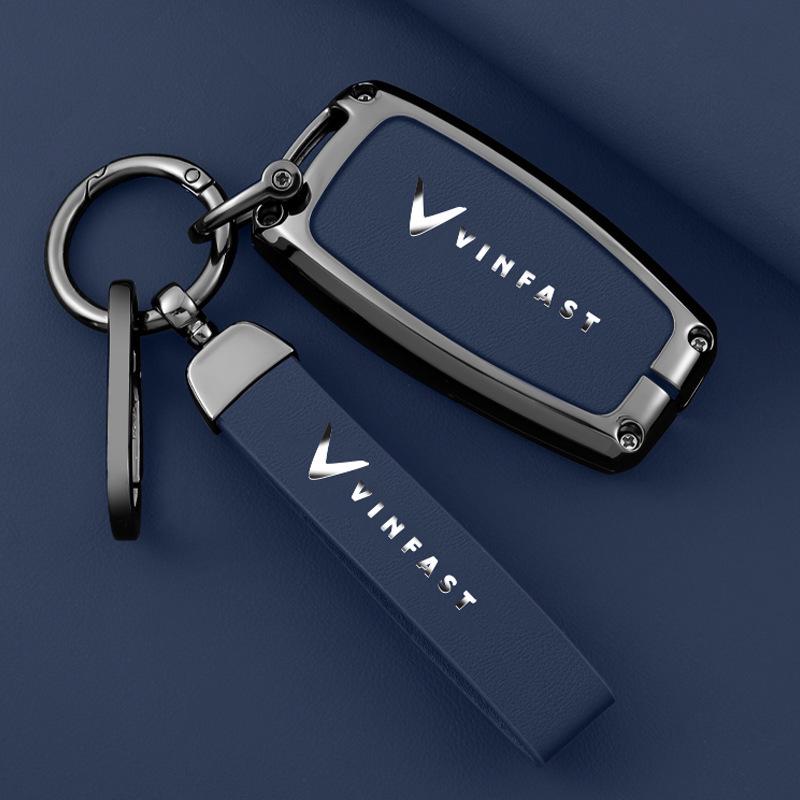 VinFast Key Cover & Metal Key Holder for VF5, VF8, and VF3 (Vietnam Edition)