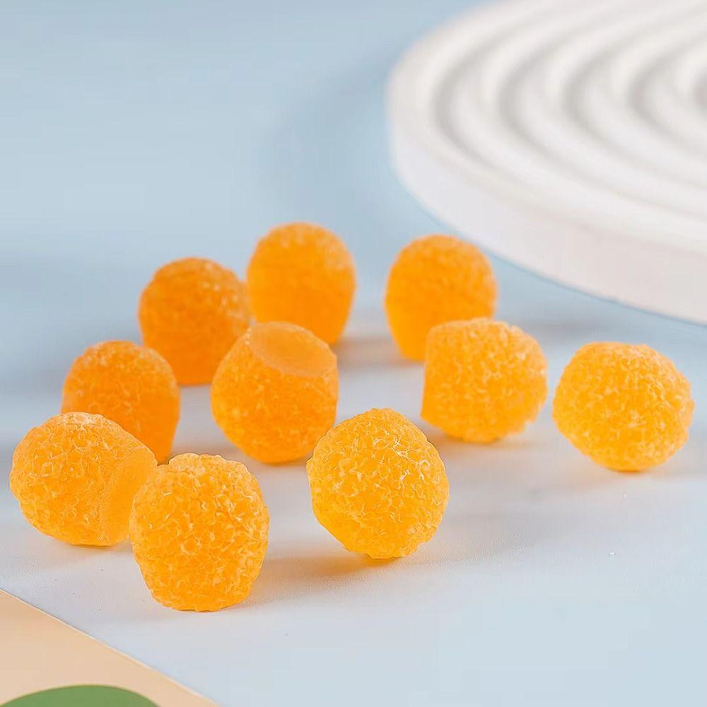 Miniature Decoration Fake Candy Sugar Bead DIY Material Noise Filler Balls Craft Supplies