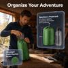 3 Pcs Grid Nylon Stuff Sack Waterproof Storage Sack Durable Compression Sack  Backpacking