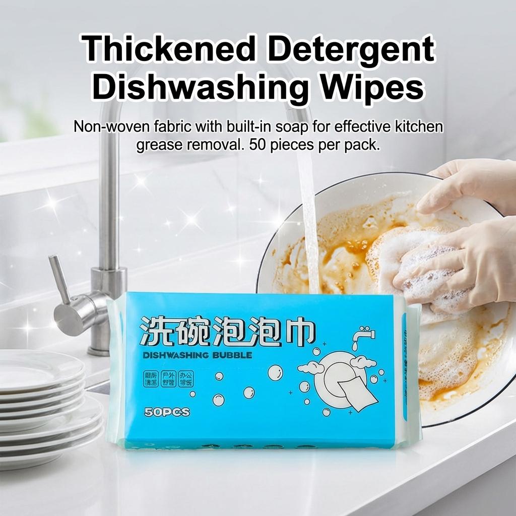 20x20cm Non-Woven Dishwashing Cloth With Cleaning-Agent Durable And Absorbent Cloth For Kitchen Use