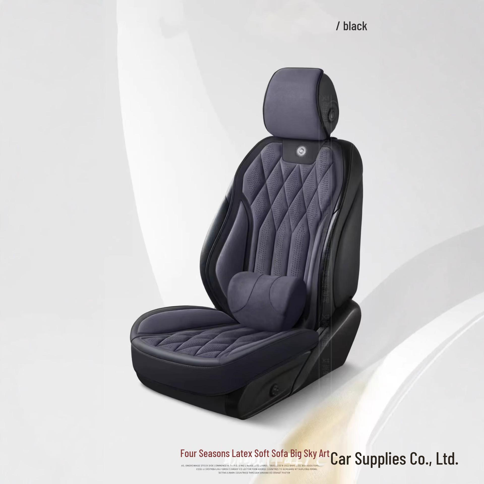

Rams Latex Cotton Suede Universal Seat Cushion - Narrow Version 65 x 45 x 15 cm чорний