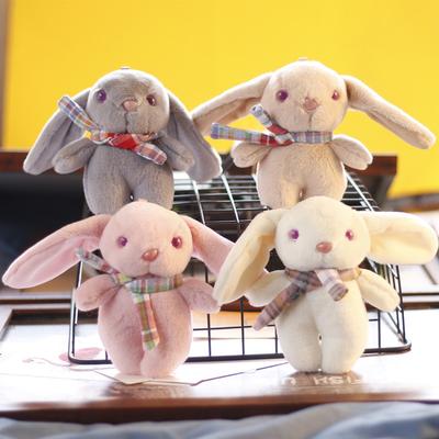 Ins Cute Little Rabbit Pendant Plush Toy Doll Mini Bag Hanging Keychain Doll Doll