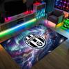 Juventus FC Design Kryształowy Aksamitny Dywan Przytulny Nie?Antypoślizgowy Dywan Wzorzysty Do Sypialni Salonu Przedpokoju