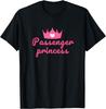 Lustiges T-Shirt mit dem Spruch „Passenger Princess“