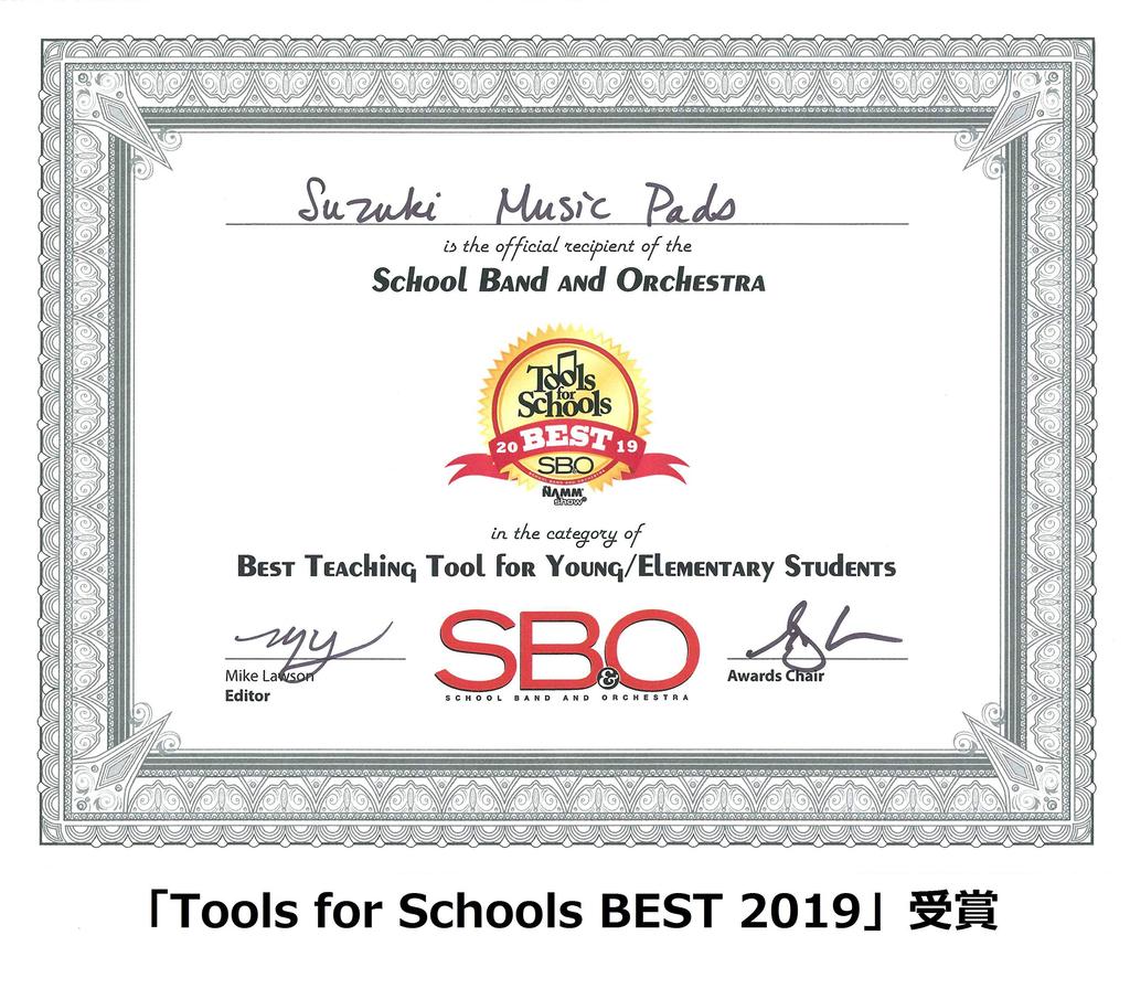 SUZUKI Music Pad Genießen Sie Musik mit Ihrem 1 Oktave 8 Töne Set MP-8 Korpus!