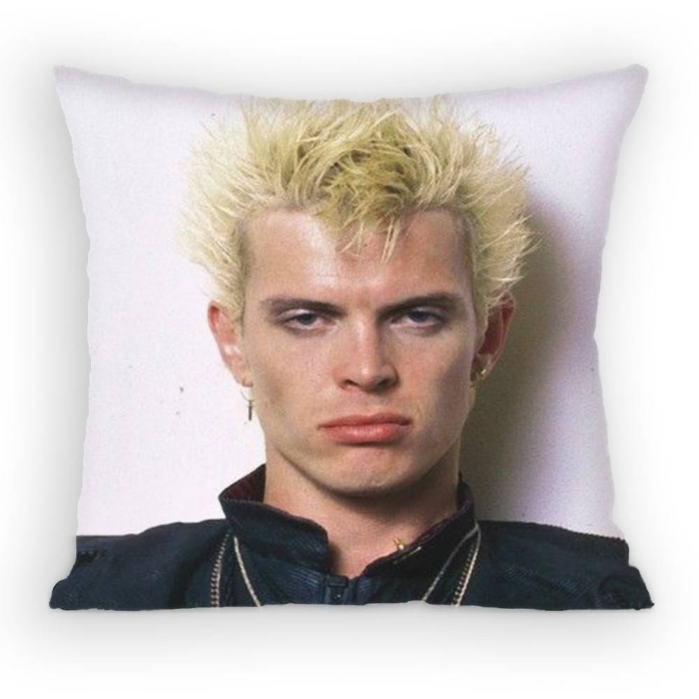 

Famous BBilly Idol Pillow Case Antidustmite Pillowcase Invisible zipper silky short plush Sofa cushion cover 30x30 cm