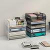 Multi-Layer Desk Organizer and File Storage Box