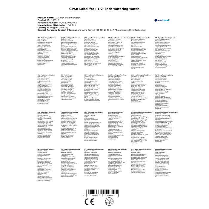 Mechanical Watering Timer for Garden