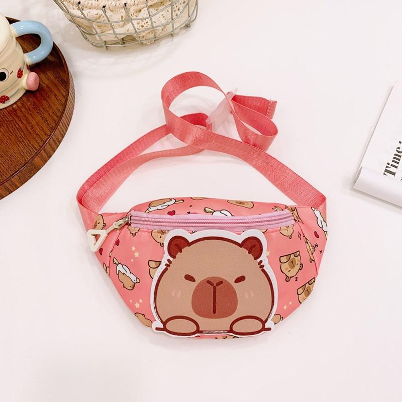 Cute Cartoon Children's Bag New Boys and Girls Change Bag Outdoor Leisure Messenger Bag Fanny Pack