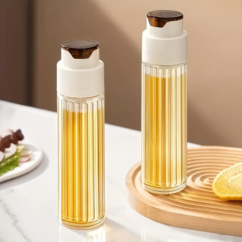 

2 шт. 500 мл Стеклянная бутылка для масла с автоматическим открытием и закрытием, Большой емкости, Герметичный контейнер для соевого соуса, уксуса, приправ с гравитационным дозатором, 2pcs