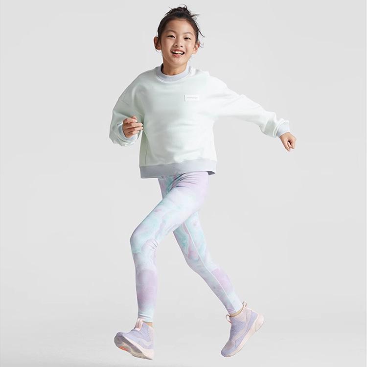 

Уютные бархатные зимние штаны для йоги и бега для девочек 150