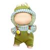 17cm Doll Clothes Set Hat Overalls Doll Outfit Playtime Doll Attire Easy Dressing Fashion Accessories