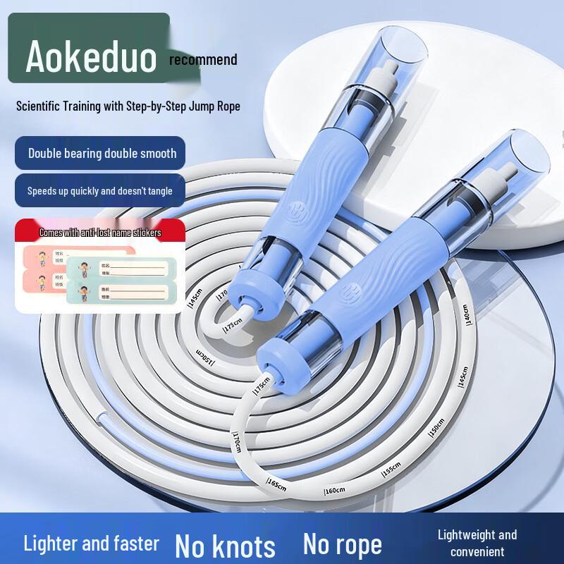 Aokedu Double Bearing Racing Jump Rope for Kids