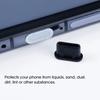 200pcs/bag Silicone Dust Plug for USB Type C Charging Port Mobile Phone Dustproof Water-proof Protector Cover Cap for Samsung