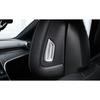 For Benz C-Class W206 Adjust Button Ring Trim Silver Steel Seat Headrest -23