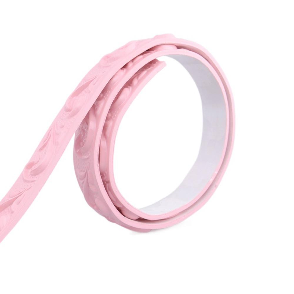 Interior Design Self-Adhesive Wall Molding Trim Flexible Peel and Stick Mirror Frame 5m PVC Tile Edge Trim Ceiling