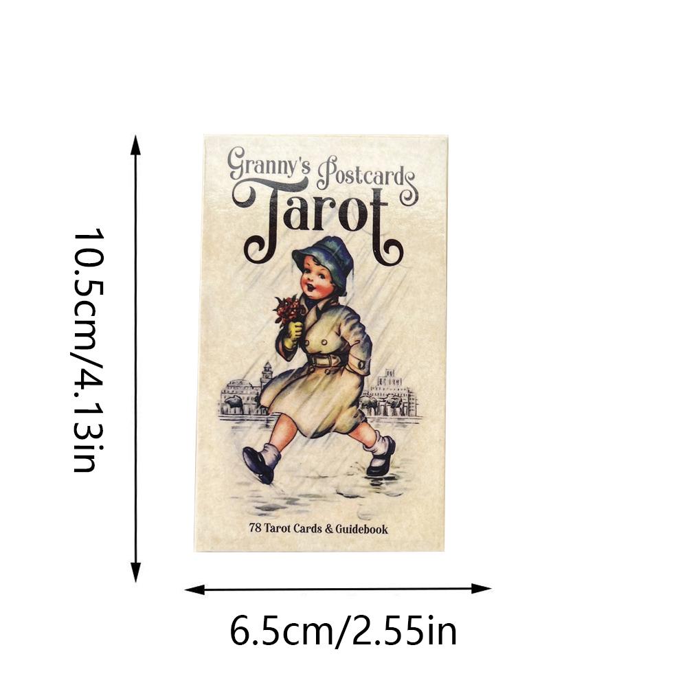 Omas Postkarten Tarot 78 Karten Tarot Deck Wahrsage Kartenspiel von Mykola Taradaiko Enthält 78 Echte Postkarten Vorher