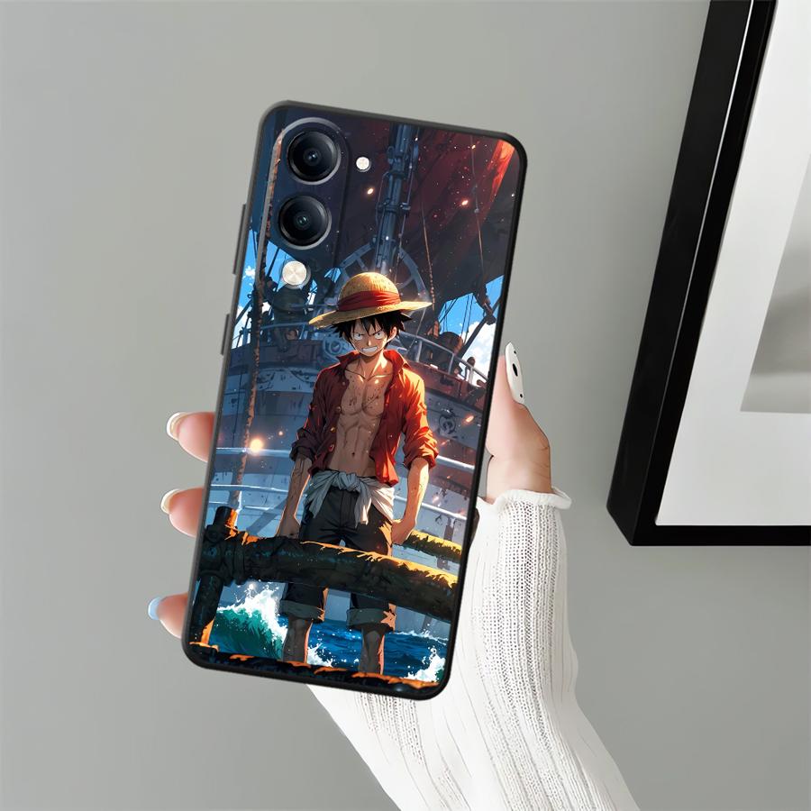 Ones Pieces Luffy Phone Cover Case for Vivo Y27 Y12 Y15S Y33S Y35 Y22 Y19 Y16 Y17 Y20 Y21 Y30 Y31 Y36 Y02 Y11