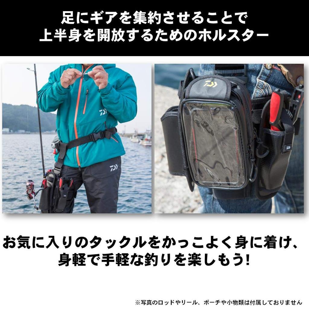 Daiwa Leg 33 X 22 054577 Holster, Cm, PVC,