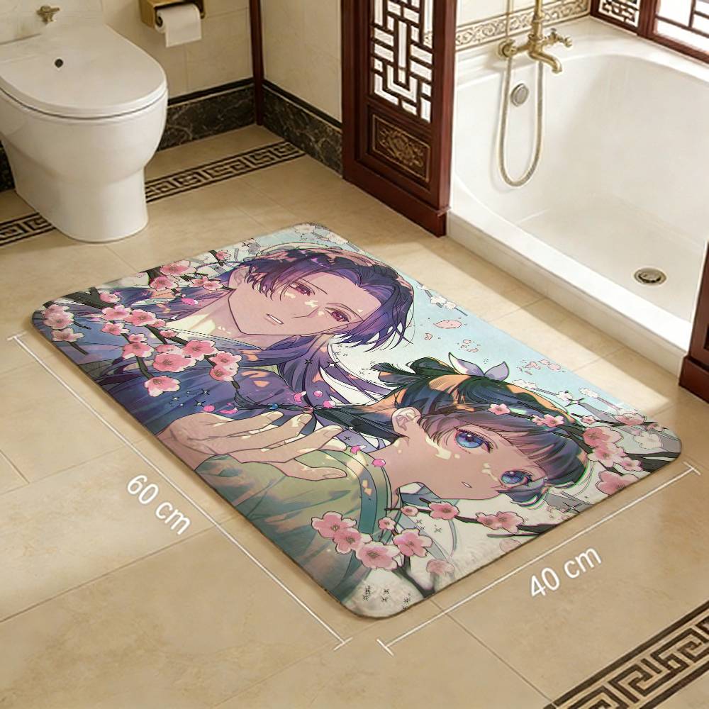 Maomao Jinshi A-Apothecary Diaries Hallway Carpet Washable Non-Slip Living Room Sofa Chairs Area Mat Kitchen Doormat Area Rug