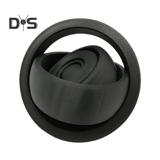 Zappelring-Spielzeug für Erwachsene und Teenager, rotierender Stressabbau-Spinner zur Konzentration, Angst und Entspannung, EDC-Schreibtisch-Sensorik-Spielzeug