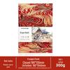 Accordion Watercolor Fabric Journal with Fine Grain Cotton Pulp Paper (30 Blank Postcards)