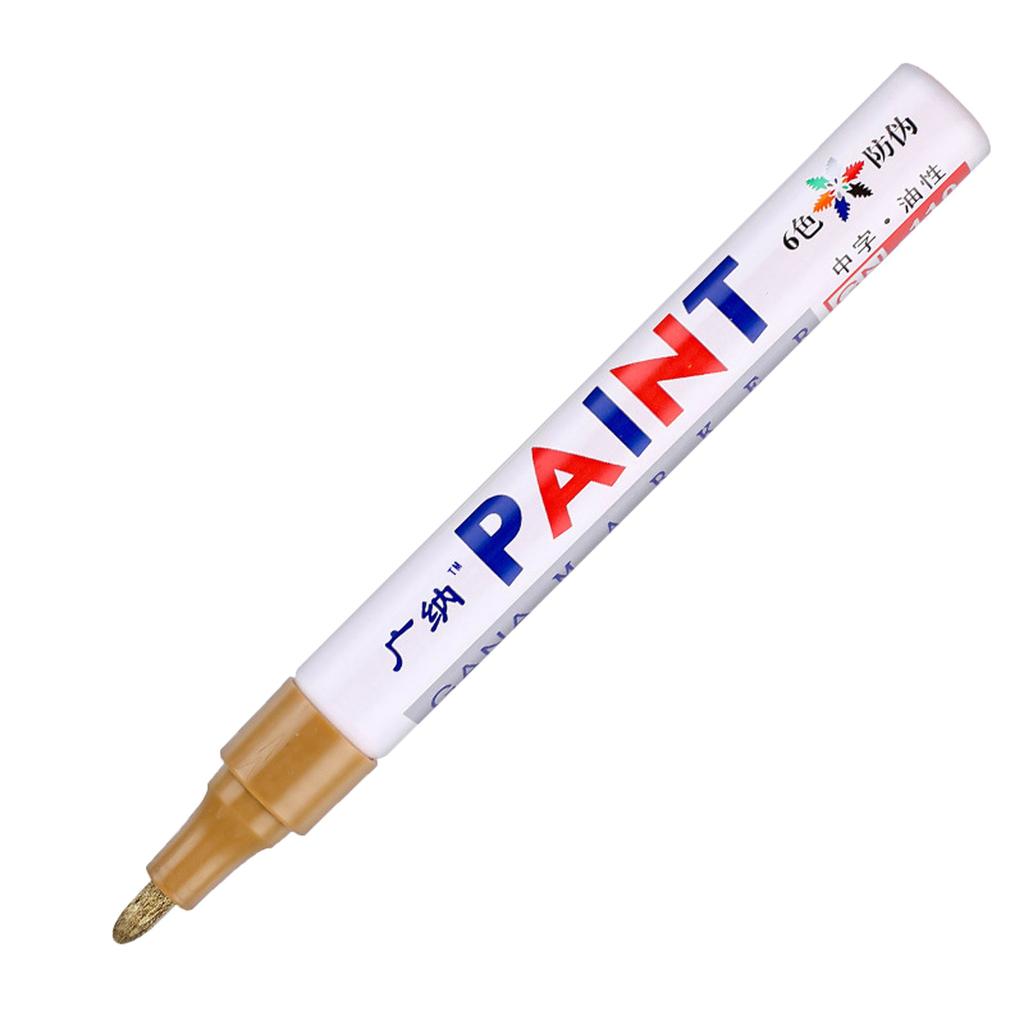 Stylo Peinture Pneu Peinture Permanente à Base d'Huile Fournitures d'Artisanat d'Art DIY Pour Adulte Enfant 6ml