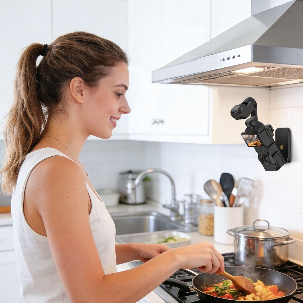 Foldable Desktop Base Bracket Stand Holder for DJI Osmo Pocket 4 Cycling/V-log/Tabletop