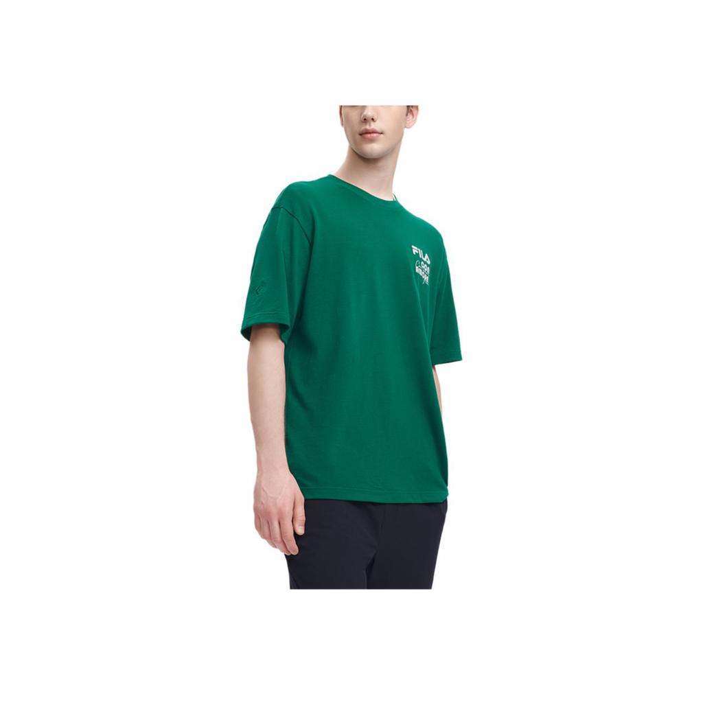 New FILA T Shirts Unisex Green F11U329103F-GN
