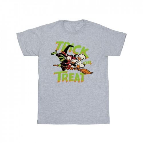 DuckTales Mens Trick Or Treat T-Shirt L gris