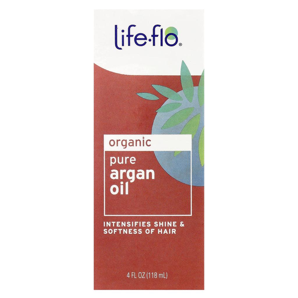 Life-Flo, Organic Pure Argan Oil, 118Ml(4Fl Oz)