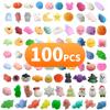 Kawaii Squishies Mochi Squeeze Žaislas Mielas Gyvūnų Antistresinis Kamuolys Squishy Fidget Lipnus Stresas Juokingi Dovana nepažįstamiems vaikams