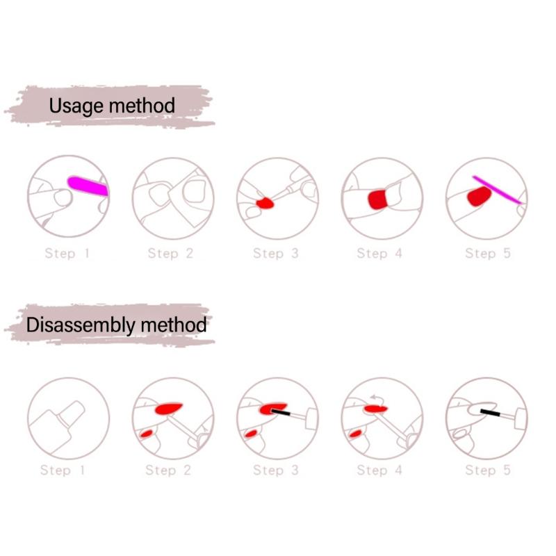 24 Pcs Flame Artificial Nail Black Gradient Press On Nail Square Stick On Nail Glittering False Nail for Woman