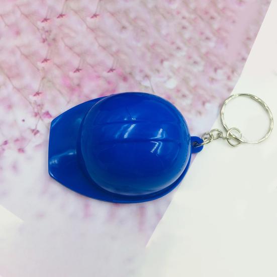 2Pcs Hanging Buckle Multipurpose Helmet Shape Decorative Bottle Opener Design Anti-loss Creative Key