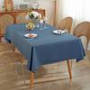 Modern Simple Polyester Vegan Style Rectangular Tablecloth Coffee Table Tablecloth Dining Table Cloth Anti-Splashing Water