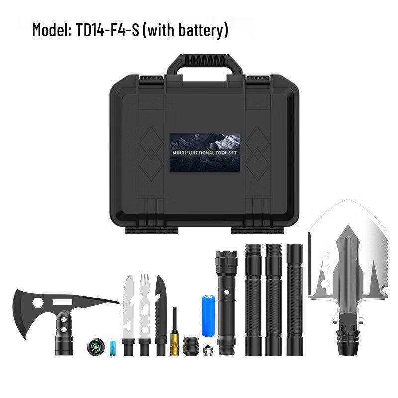 Pulian Multifunction Camping Shovel & Axe Set