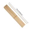 200 Pieces Wood Skewer Stick Bamboo Skewer Stick Bamboo Stick Barbecue for The Barbecues, The Vegetables, The Multicolo SKEWER