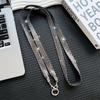 Water Diamond Phone Lanyard With Pvc Wide Strap For Girls And Women