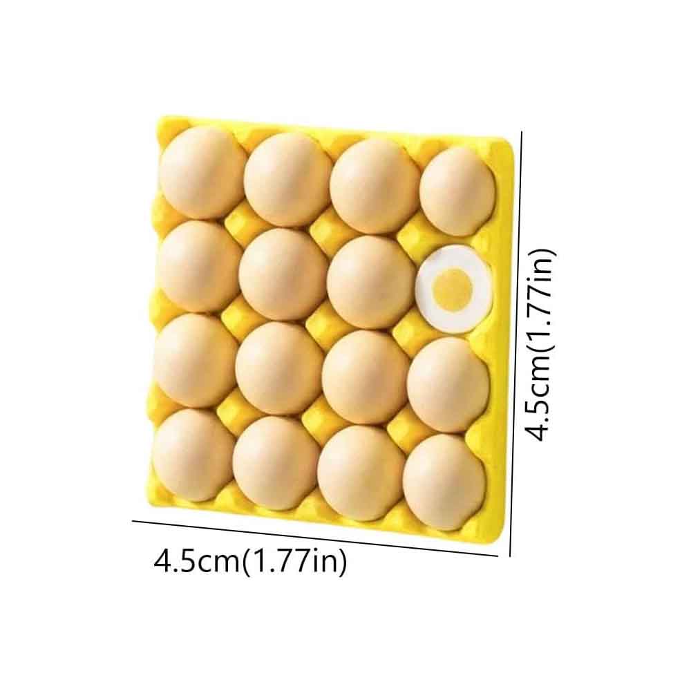 3D Egg Tray Refrigerator Magnets for Kitchen, Office, Dorm Decor