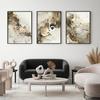 Islamic Modern White Arabic Calligraphy Poster, Wall Art, Canvas Painting, Prints Pictures, Luxury Living Room, Home Interior De