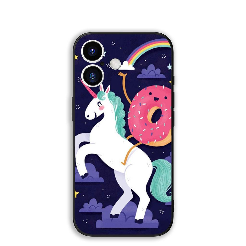 Für Motorola Moto G86 G57 G67 G24 G15 G54 Power G13 G14 G34 G35 G45 G60 G53 G55 G64 G75 G72 Handyhülle Einhorn Cartoon Pferd
