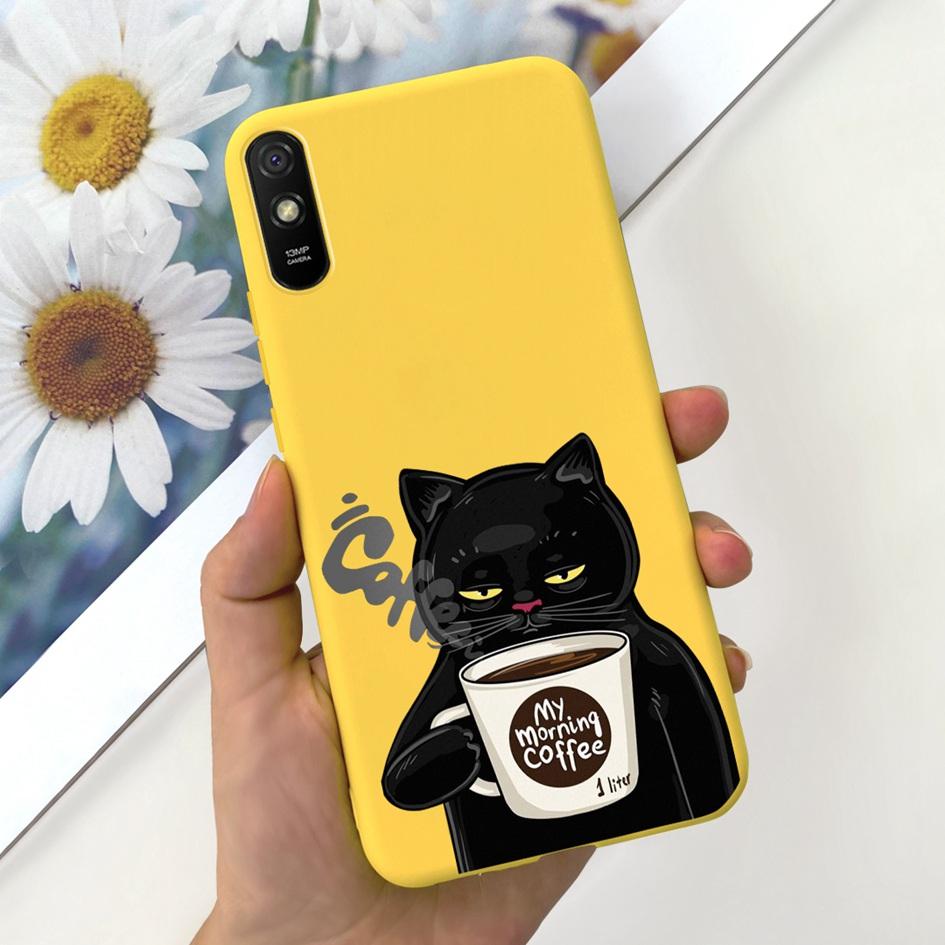 For Xiaomi Redmi 9A Case Redmi 9AT Cover Fashion Landscape Moon Soft Silicone Slim Funda For Xiaomi Redmi 9i Redmi9i Sport Coque