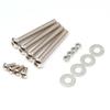 Universal Motorcycle Black Saddle Bag Refit Saddlebag Support Bars Mounts Bracket Side Luggage For Harley